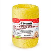 Шпагат полипропиленовый KOMFI 1.6мм*100м HRP100Y 1000 текс,жёлтый