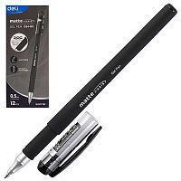 Ручка гелевая DELI "Arris" EG64-BK (1901152) чёрная,0,5мм,чёрн.корп.